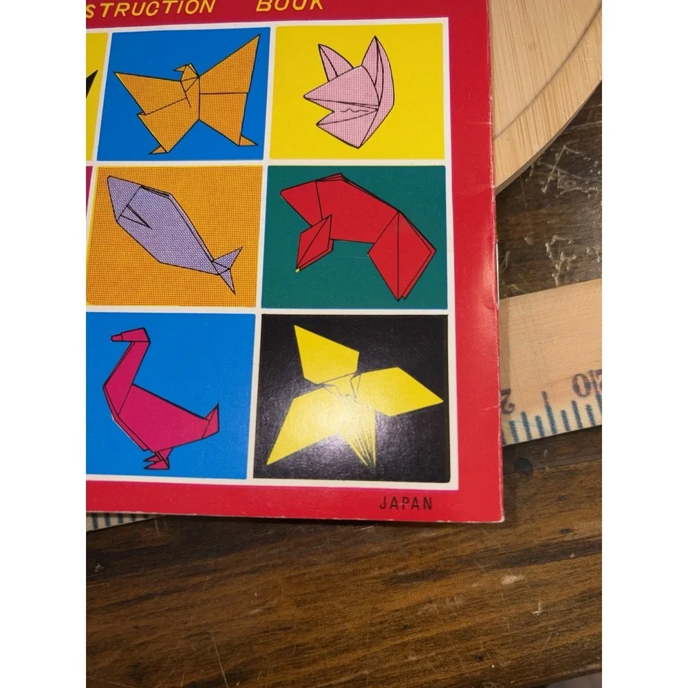 VTG origami‎ book instractions simple & great condition